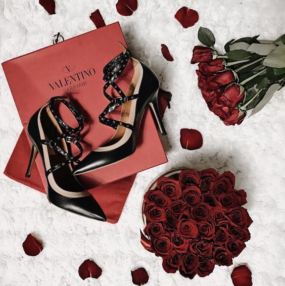 Louboutin Red Roses