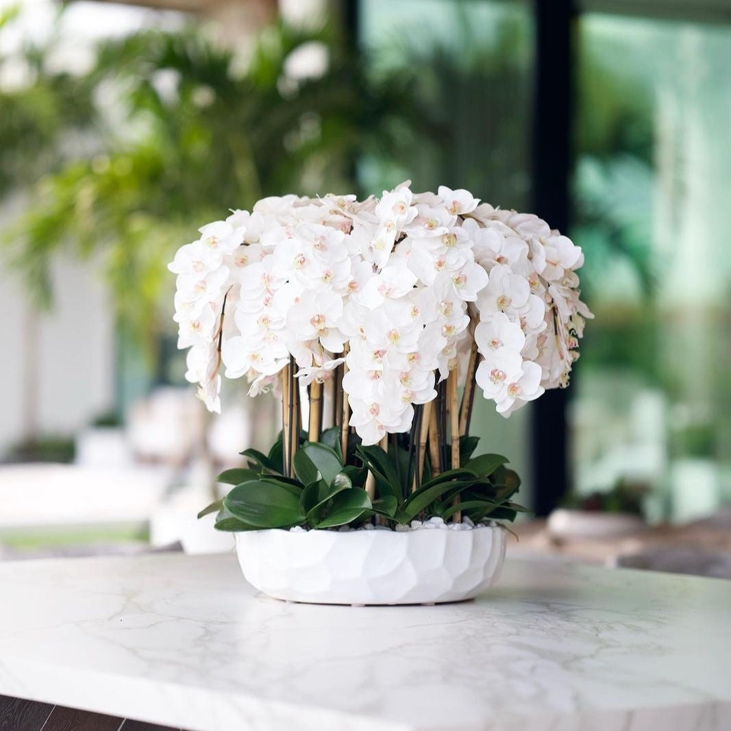 Artificial Real Feel Orchid Arrangements
