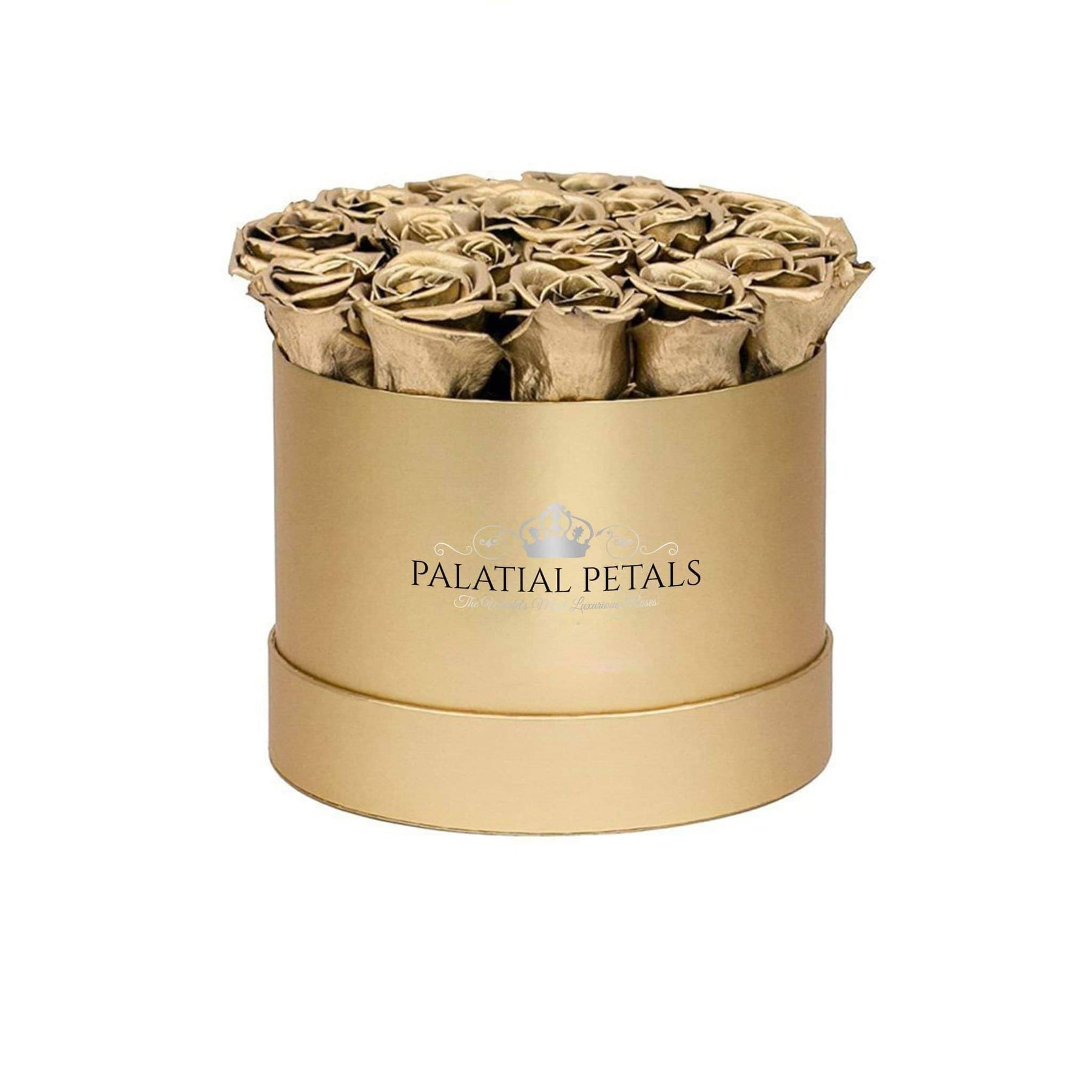 Beautiful Gold Roses 24K Gold Roses That Last A Year - Classic Rose Box – Palatial Petals
