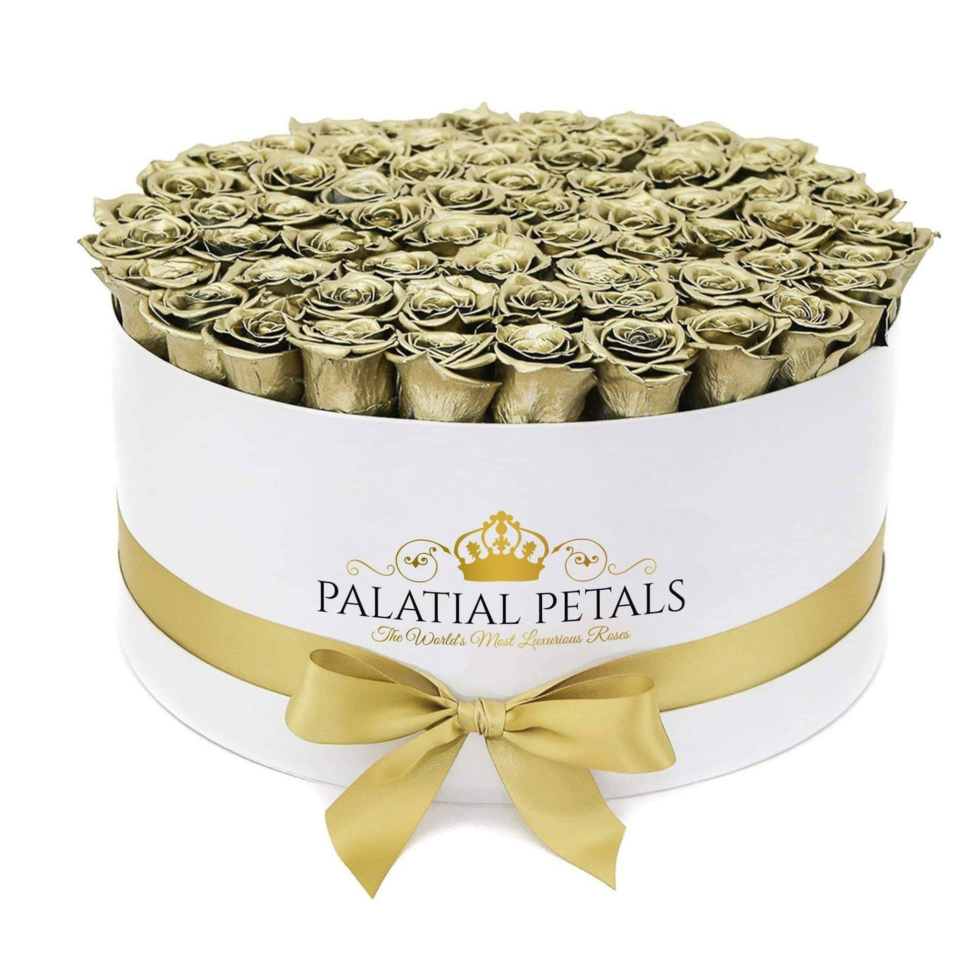 24k Gold Roses That Last A Year - Deluxe