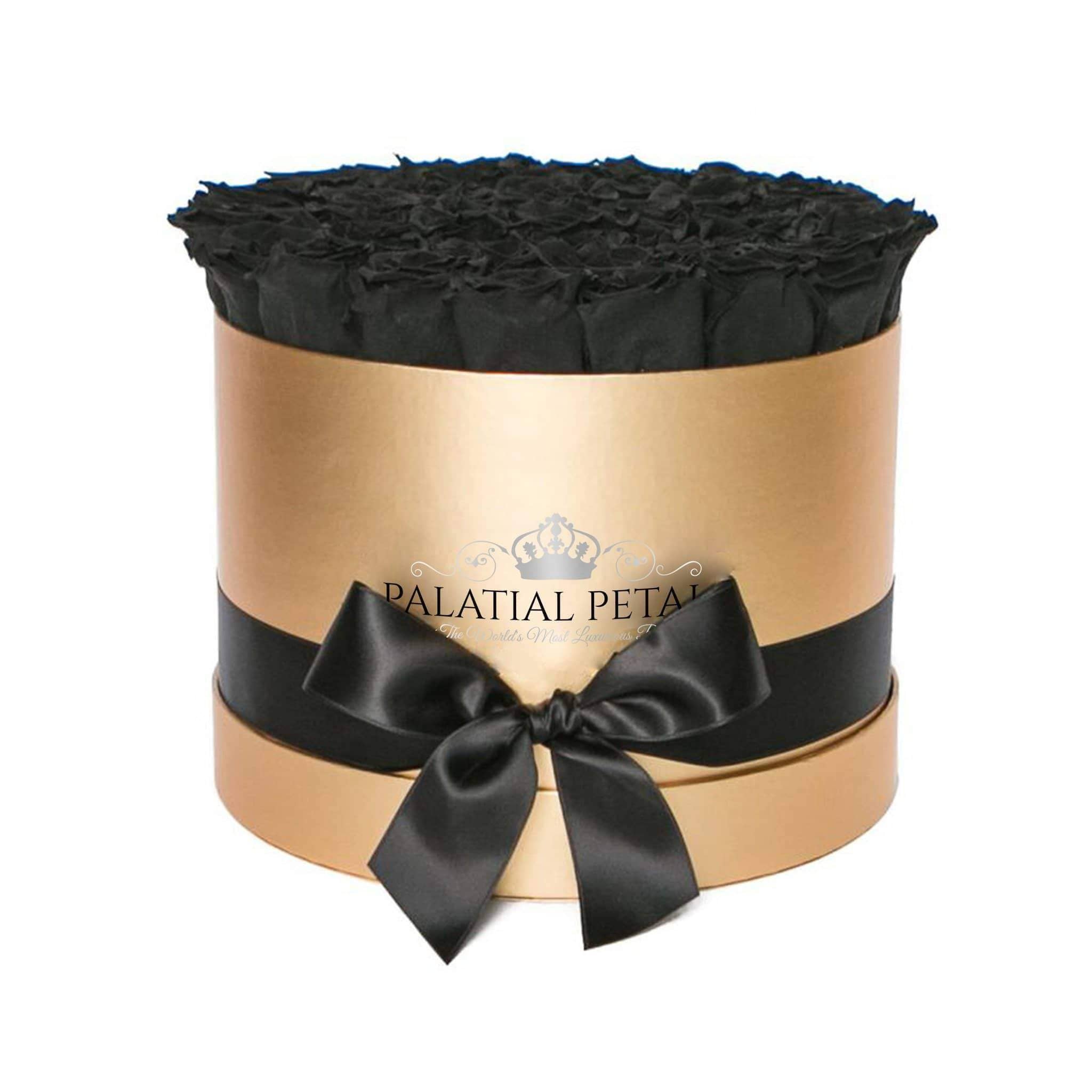 Black Roses That Last A Year - Grande Rose Box – Palatial Petals