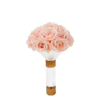 Blush Luxury Eternity Rose Bridesmaid Bouquet