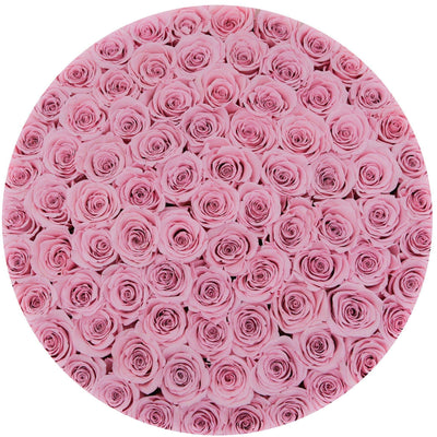 Pink Roses That Last A Year - Deluxe Rose Box