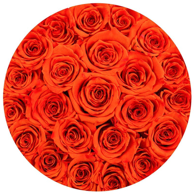 Hermès Orange Roses That Last A Year - Classic Rose Box