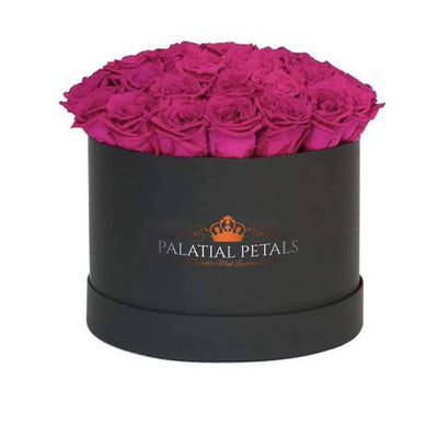 Hot Pink Roses That Last A Year - Grande Rose Box