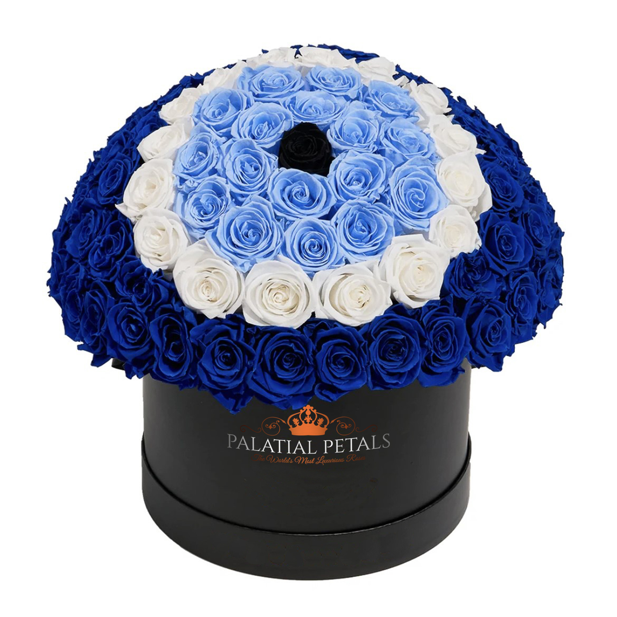 Evil Eye Rose Arrangement – Luxury Forever Roses That Protect ...