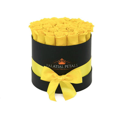 Yellow Roses That Last A Year - Classic Rose Box