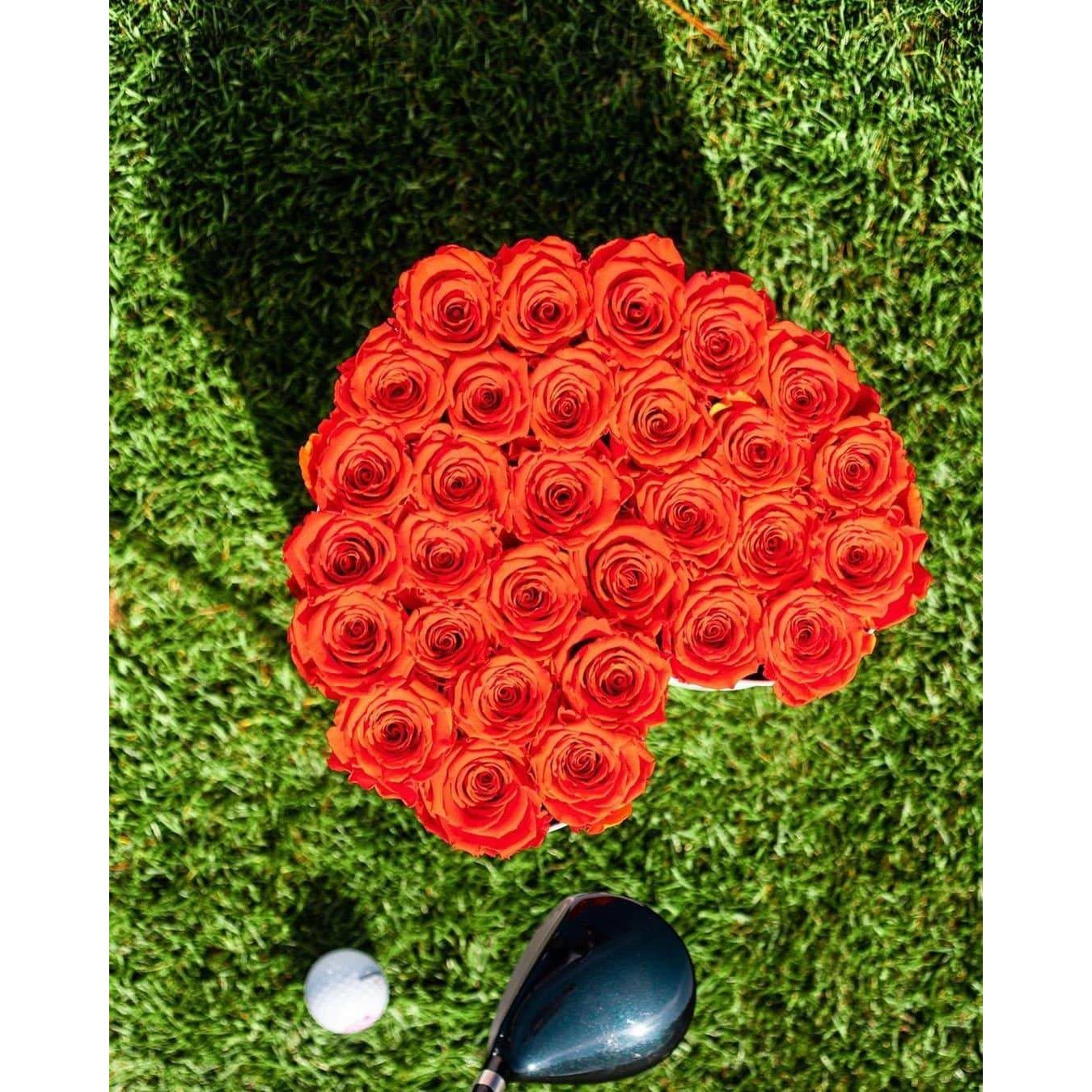 Hermès Orange Roses - Love Heart