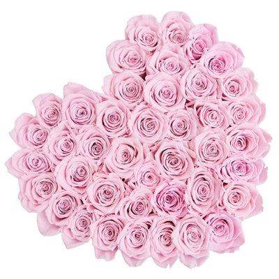 Pink Roses - Love Heart