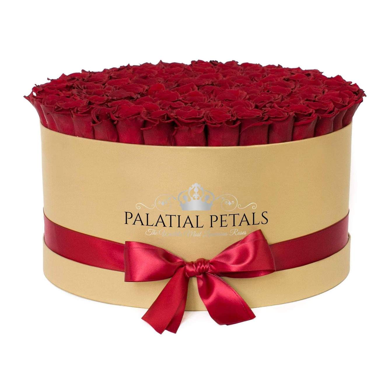 Red Roses That Last A Year - Deluxe Rose Box