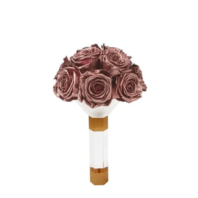 Rose Gold Luxury Eternity Bridesmaid Bouquet