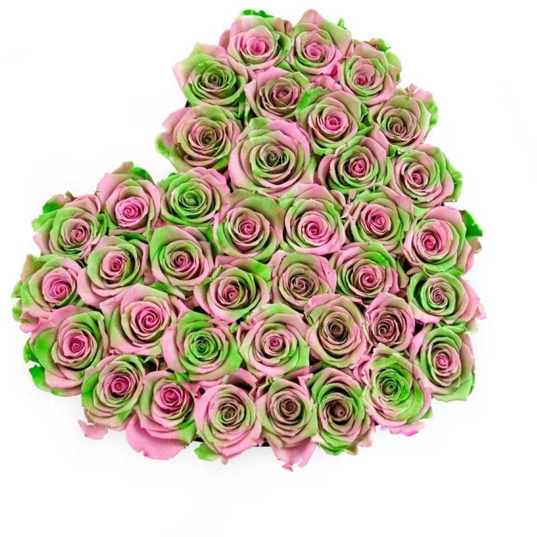 Tropical Roses - Love Heart