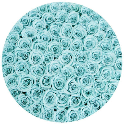 Tiffany Blue Roses - Deluxe