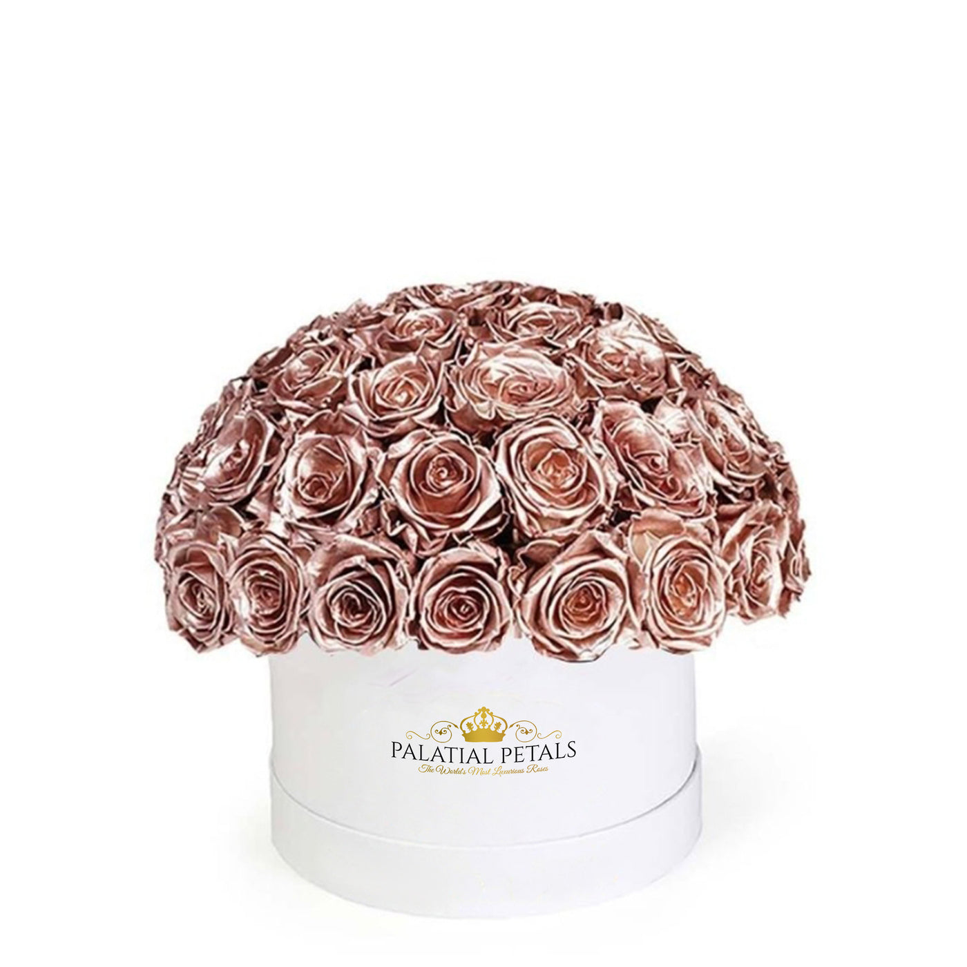 24k Gold Roses That Last A Year - Classic "Crown"