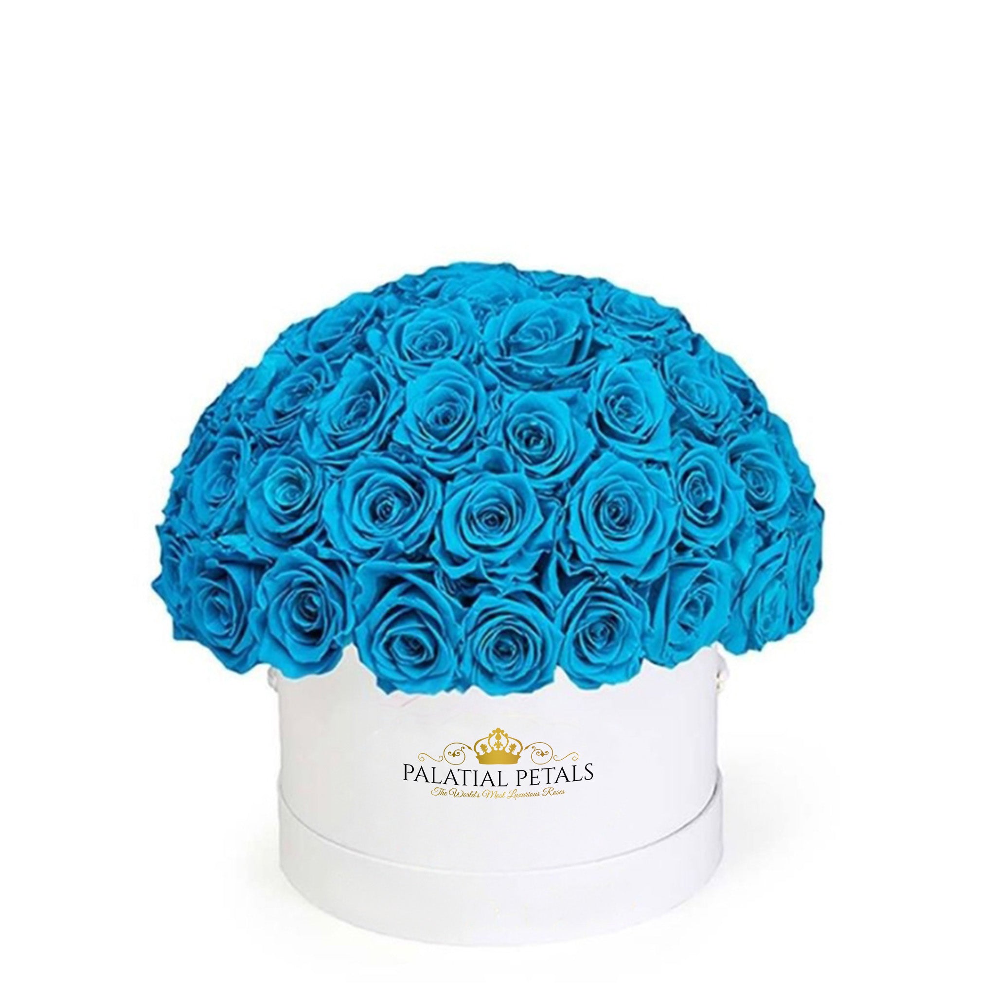 Turquoise Roses That Last A Year - Classic 