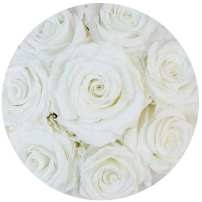 White Roses That Last A Year - Petite Rose Box