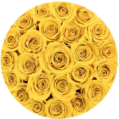 Yellow Roses That Last A Year - Classic Rose Box
